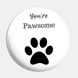 PAWSOME Pin