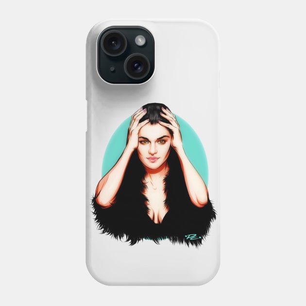 Rachel Weisz - An illustration by Paul Cemmick Phone Case by PLAYDIGITAL2020