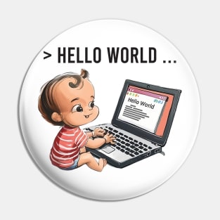 Hello World Pin