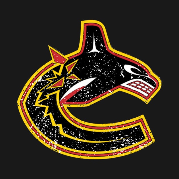 Retro Vancouver Canucks by Jedistudios 