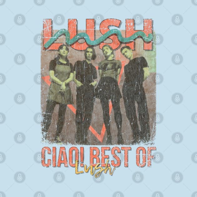 Lush Vintage 1996 // Ciao! Best of Lush Original Fan Design Artwork by A Design for Life
