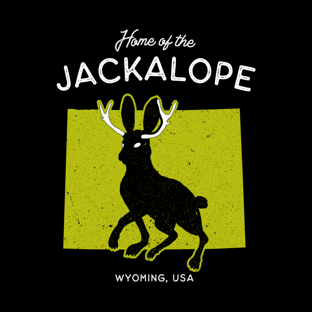 Home of the Jackalope - Wyoming, USA Cryptid by Strangeology