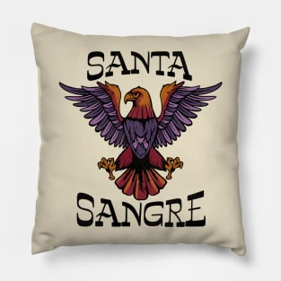 Santa Sangre Fenix Chest Tattoo Pillow