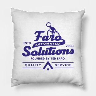 Faro Automated Solutions Vintage Pillow