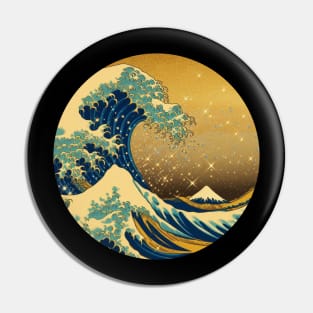 Great Wave off Jewerly Pin