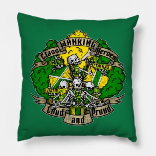 LOUD AND PROUD! (green and yellow edition) ULTRAS Pillow