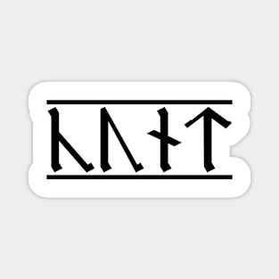 Rude Runes - Anglo-Saxon oaths (1) Magnet