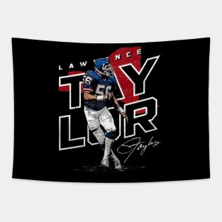 Lawrence Taylor New York G Player Map Tapestry