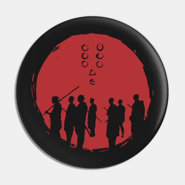 seven samurai Pin by Soulcatcher