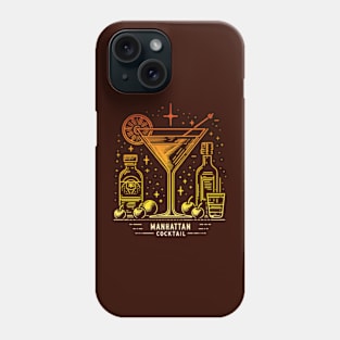 Manhattan Cocktail Phone Case