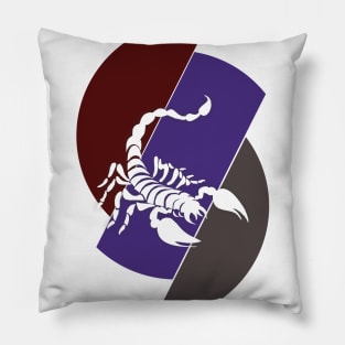 Scorpio color spectrum design Pillow