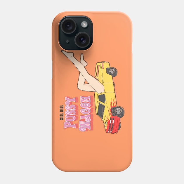 Pussy Wagon Phone Case by Rabbit’s Hollow