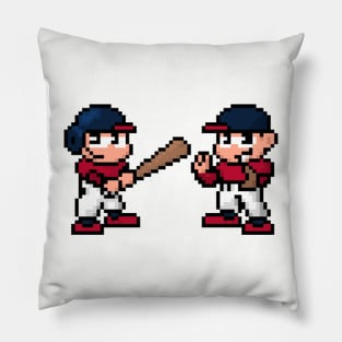 8-Bit Baseball Team - Atlanta Pillow