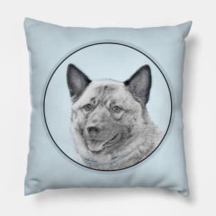 Norwegian Elkhound Pillow