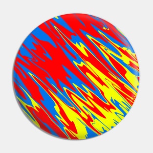 Spray Paint Red Yellow Blue Pin