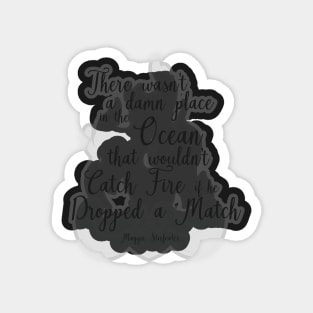 The Raven King Quote Magnet