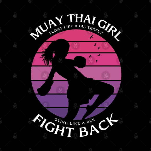 Muay Thai Women by KewaleeTee