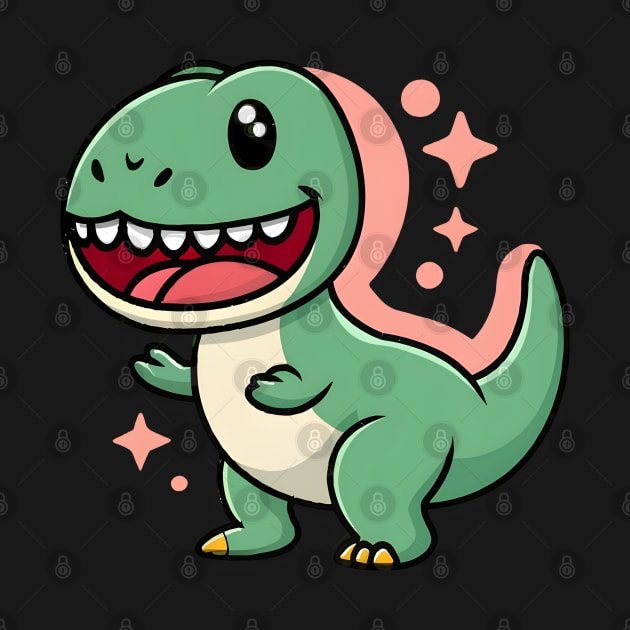 Cute baby T-Rex by Spaceboyishere