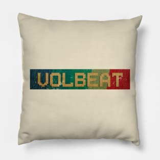 Volbeat - RETRO COLOR - VINTAGE Pillow