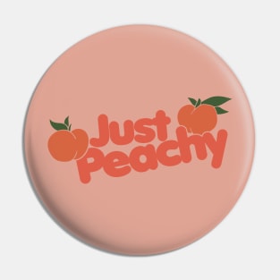 Just Peachy Pin