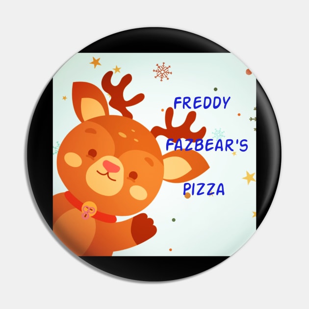 Freddy Fazbear's Pizza Pin by Abdelshob