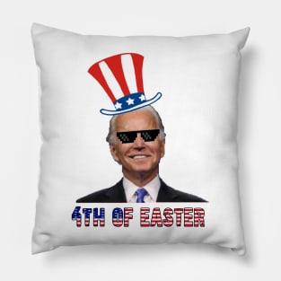 4th of easter biden Pillow