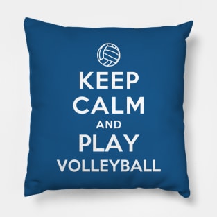 Keep Calm and Play Volleyball Pillow