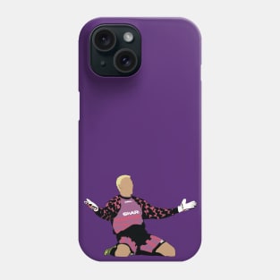 Peter Schmeichel MUFC Purple Kit Phone Case