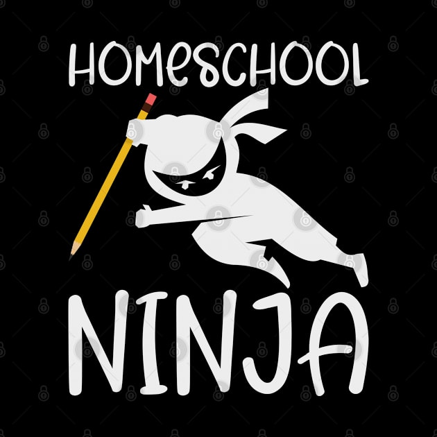 Homeschooler Ninja Learning Homeschooling by Tom´s TeeStore