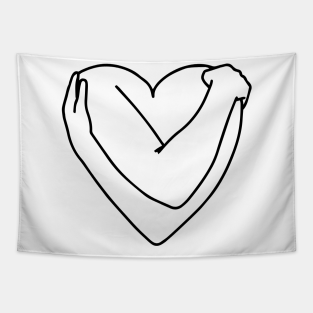 Self Love Art Tapestries Teepublic
