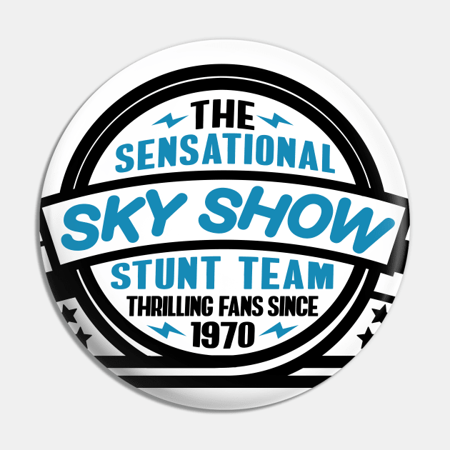 1970 - The Sensational Sky Show (Light) Pin by jepegdesign