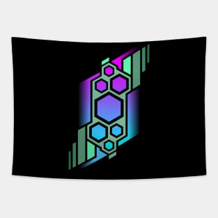 Colorful geometry Tapestry