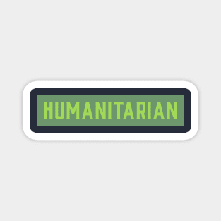 Humanitarian Magnet