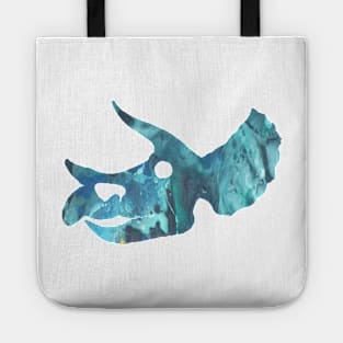 Triceratops Skull Tote