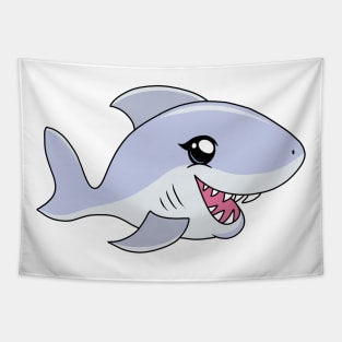 Cute Kawaii Shark Tapestry