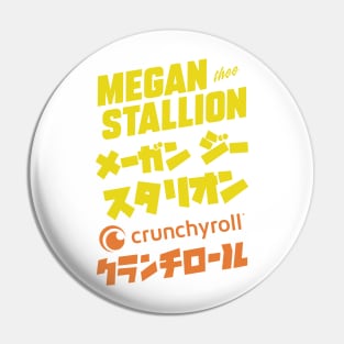 Megan Thee Stallion Crunchyroll Merch CR Loves Megan Thee Stallion Pin