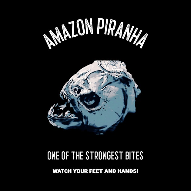 Amazon Piranha by SouthAmericaLive