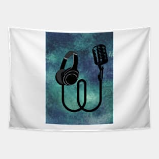 headphones Tapestry