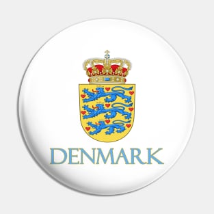 Denmark - Danish Coat of Arms Design Pin