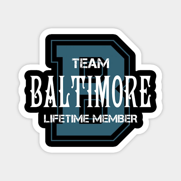 BALTIMORE Magnet by TANISHA TORRES