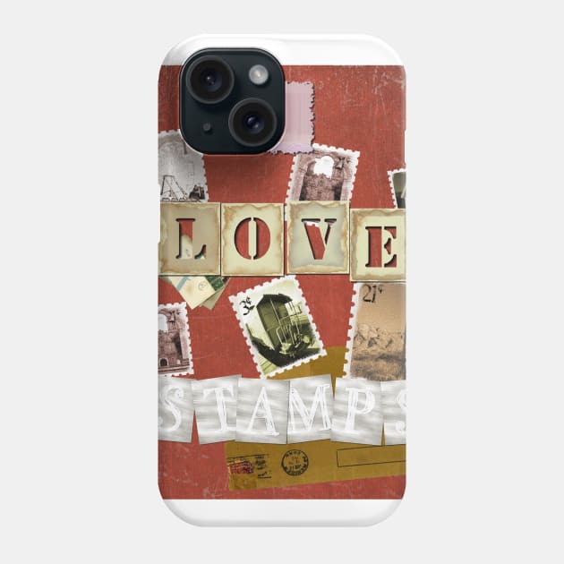 I Love Stamps Phone Case by VersatileCreations2019