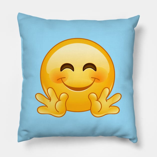 Smiling Emoji Pillow