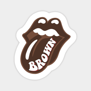 bru lips Magnet