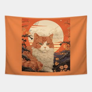 Ginger Cat Tapestry