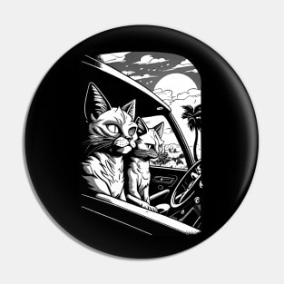 A Cat Couples Pin