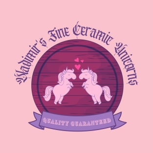 Vladimir's Fine Ceramic Unicorns T-Shirt