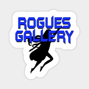 ROGUES GALLERY Female (Black Silhouette) Magnet