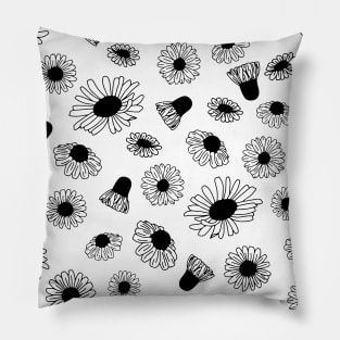 Bed of daisies Pillow