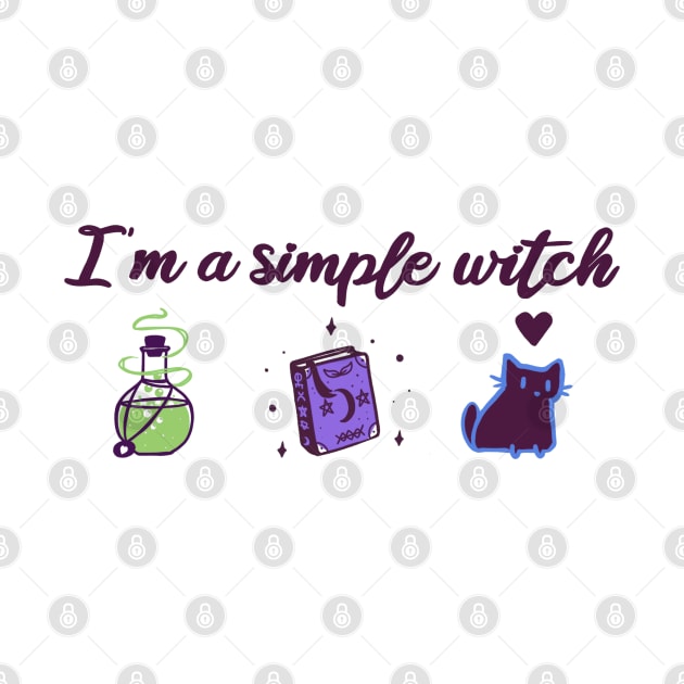 A simple witch needs by astronauticarte