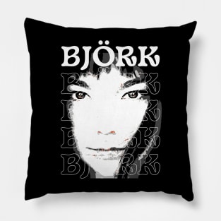 bjork bjork bjork Pillow